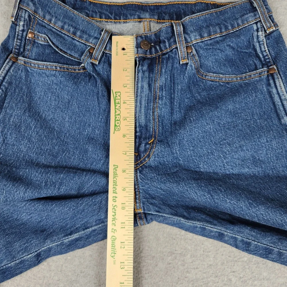 Levi's 537 Western Bootcut Jeans Mens 33x32 Blue Denim Mid Rise Rugged Straight